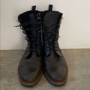 Banana Republic hightop leather boots